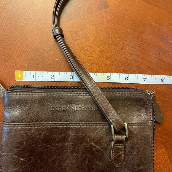 Derek Alexander Mini Bucket Crossbody Bag - Picture 12 of 13